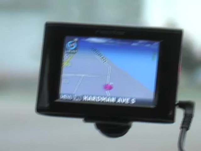 Nextar&reg; Talking GPS Satellite Navigation System with 3 1/2&quot; LCD Touch Screen  - image 1 from the video